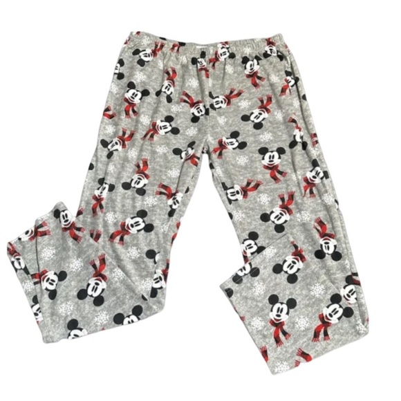 Disney Mickey Mouse Fleece Christmas Holiday Pajama Pants NWOT Size XXL - Picture 3 of 5